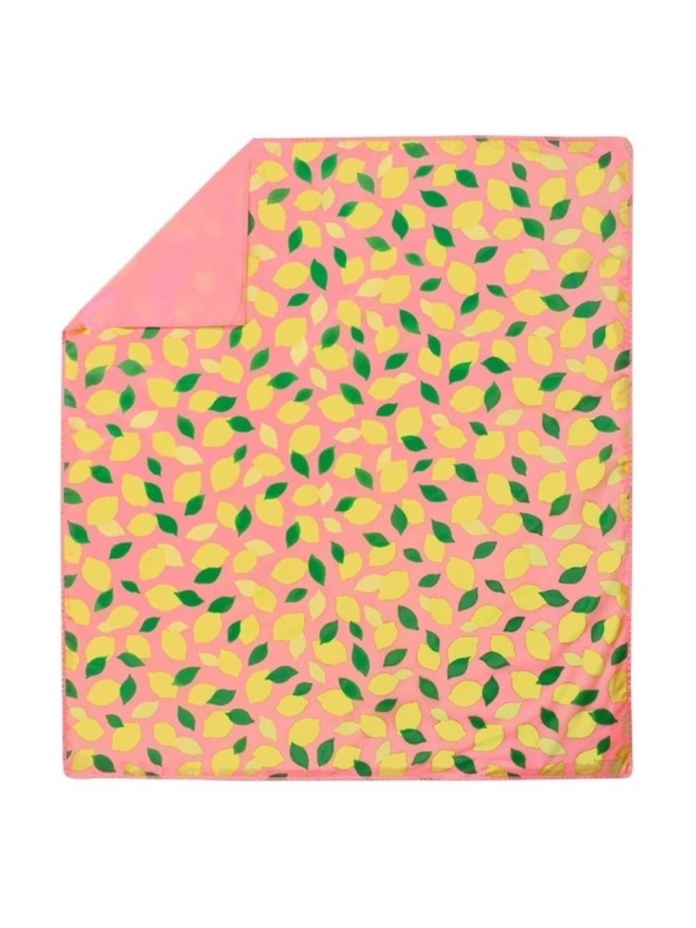 Kate Spade New York Lightweight Picnic Sheet/Blanket in Lemon Toss, 60” x 54” - Picture 3 of 13